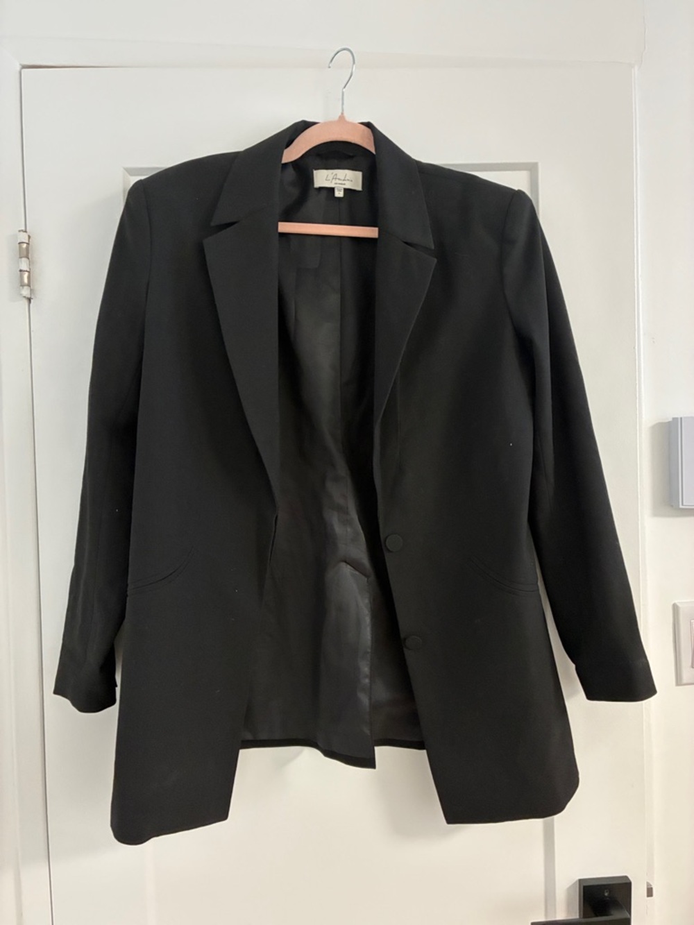L’ACADEMIE BLAZER WITH SHOULDER PADS - Picture 2 of 4